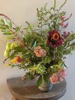 Bouquet de hadjira avec les fleurs du Potager