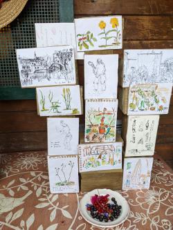 Les Oeuvres de l'artiste-jardinier Jean-Paul