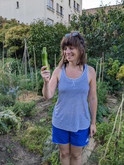 Le trophée - courgette de Marilyne